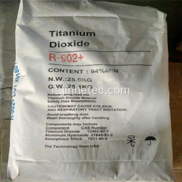 Diossido di titanio Rutile R902 per rivestimento decorativo